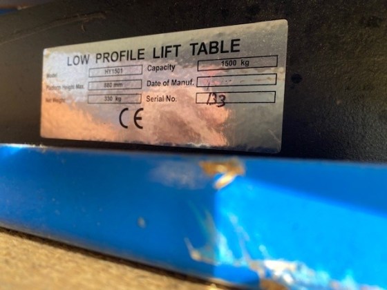 HY1501 Lift Table Pic 01